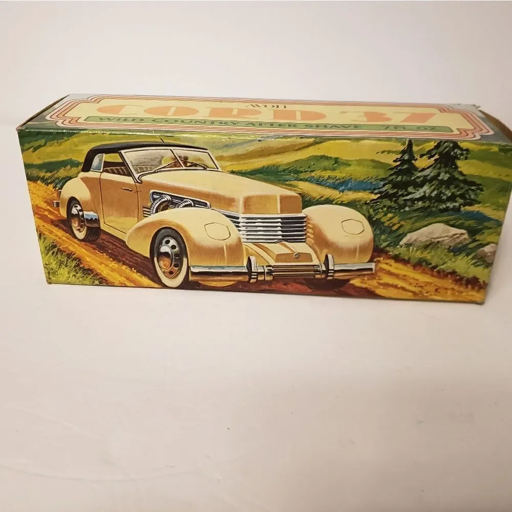 Avon Cord '37 Wild Country After Shave ‘Box Only’